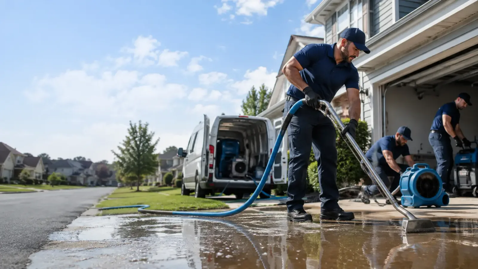 Flood Damage Restoration in Camby, IN